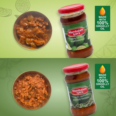 Mambalam Iyers Narthangai & Mango Thokku Pickle Combo