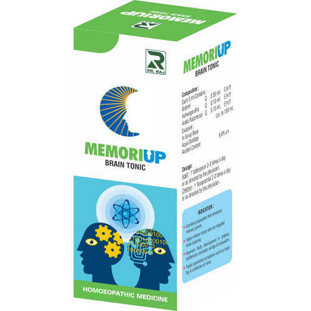 Dr. Raj Homeopathy Memoriup Brain Tonic