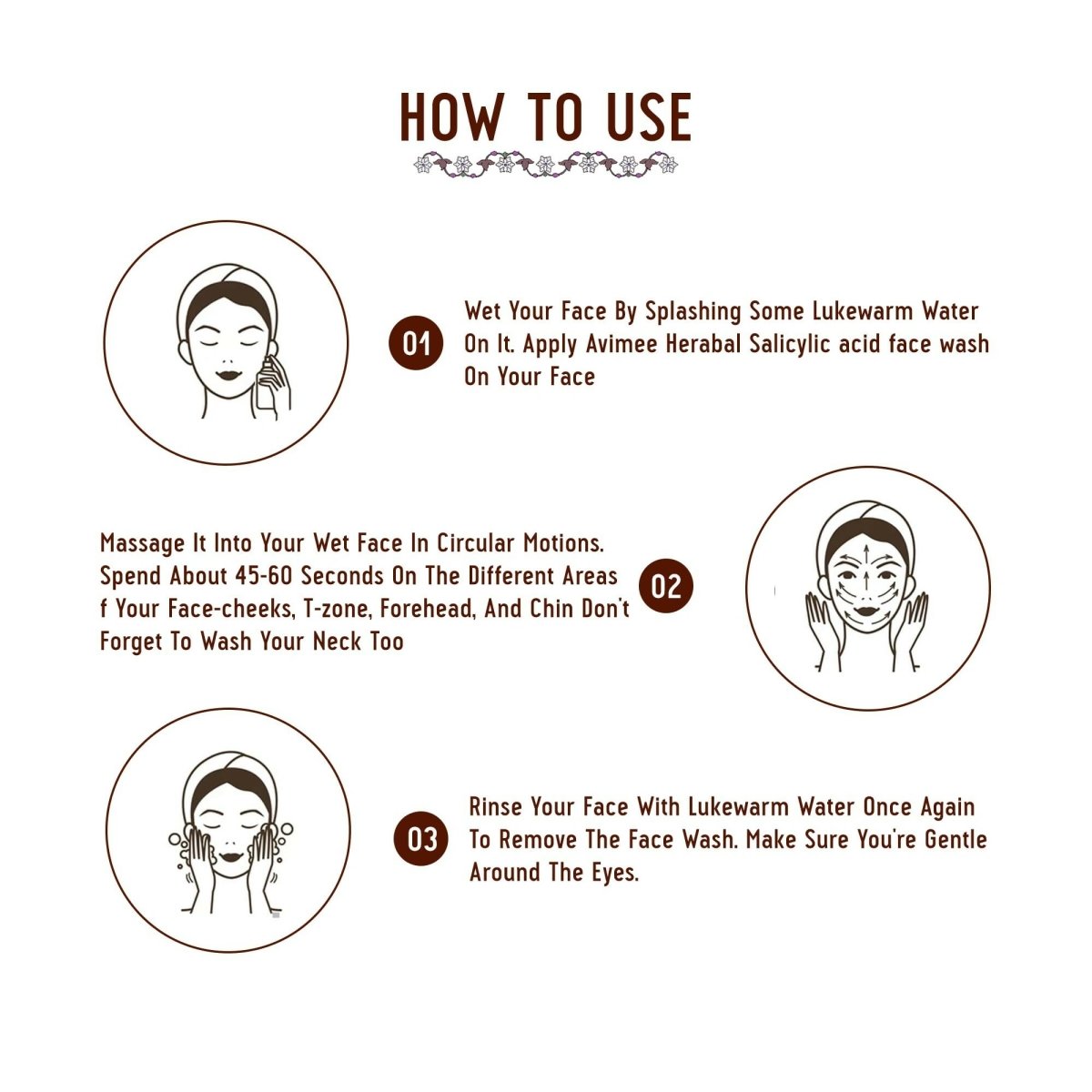 Avimee Herbal Salicylic Acid Face Wash