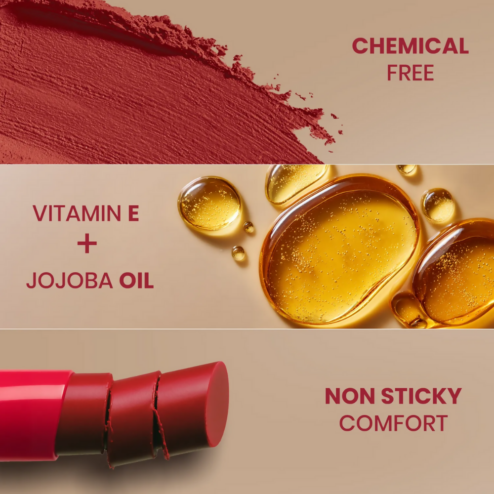 NY Bae Transfer-proof Matte Crayon Lipstick – Ruby Red 10