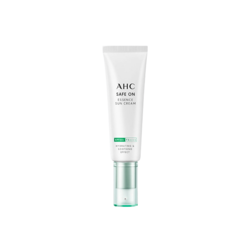 AHC Safe On Essence Sun Cream With SPF 50+ & PA++++ - Korean skincare