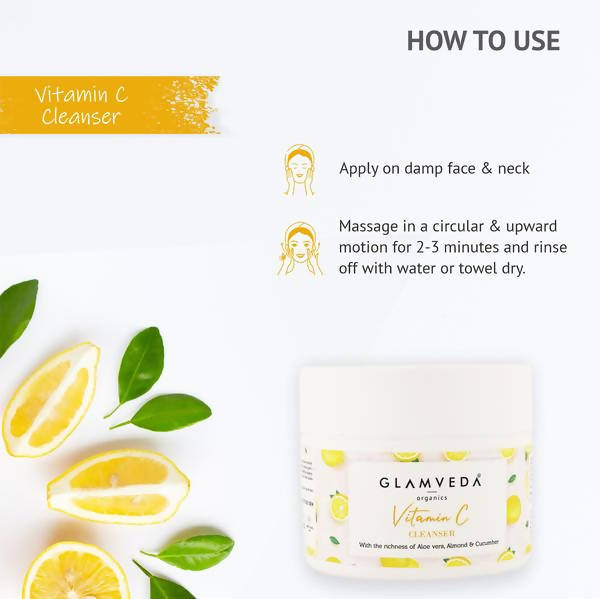Glamveda Vitamin C Lightening & Brightening Cleanser