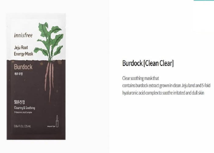 Innisfree Jeju Root Energy Mask - Burdock