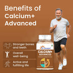 Dr. Morepen Calcium+ Advanced Tablets with Vitamin - D2, Magnesium & Zinc - Distacart