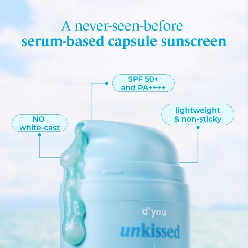 d'you Unkissed Serum Sunscreen SPF 50 & PA++++ - Distacart