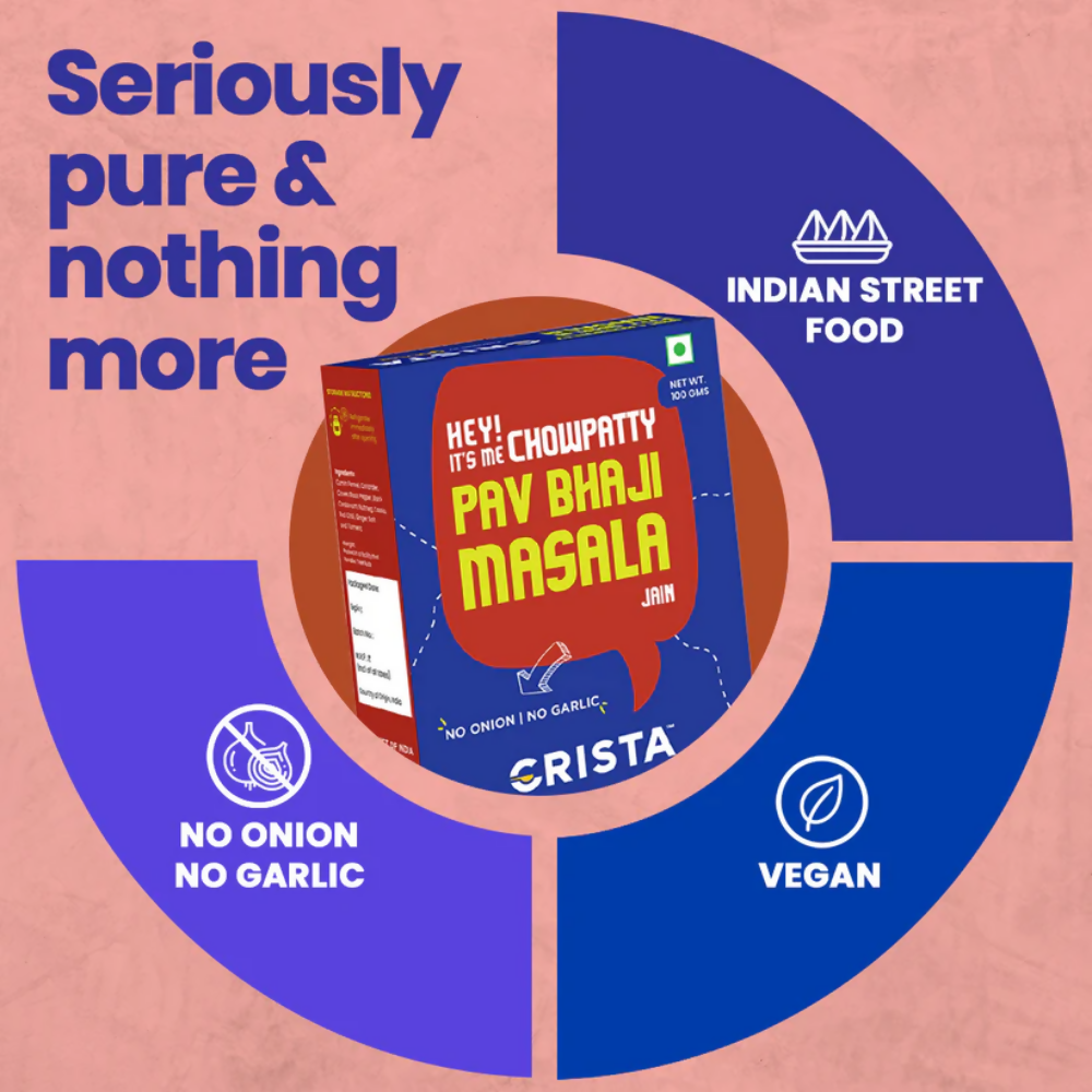 Crista Spices Jain Pav Bhaji and Jain Chole Masala
