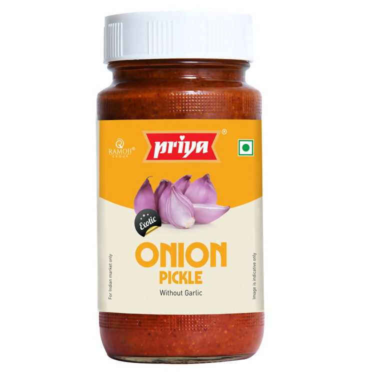 Priya Onion Pickle Without Garlic - Distacart