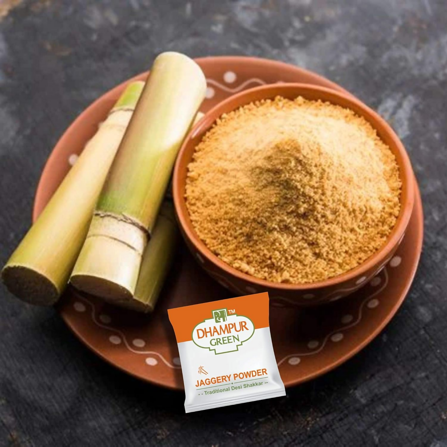 Dhampur Green Jaggery Powder Sachets - Distacart