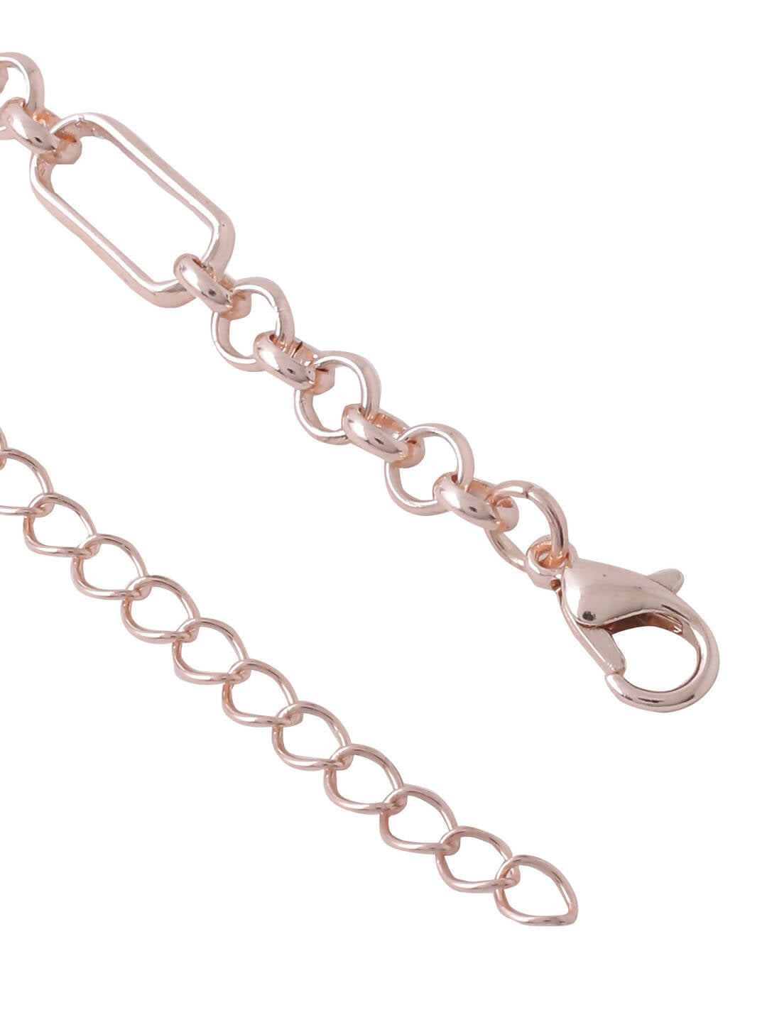 NVR Women's Rose Gold-Polished Minimal Necklace