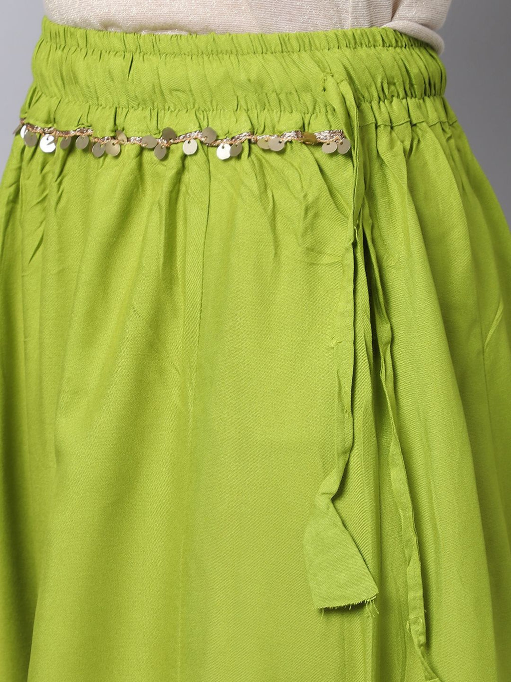 TAG 7 Women Flared Ethnic Palazzos