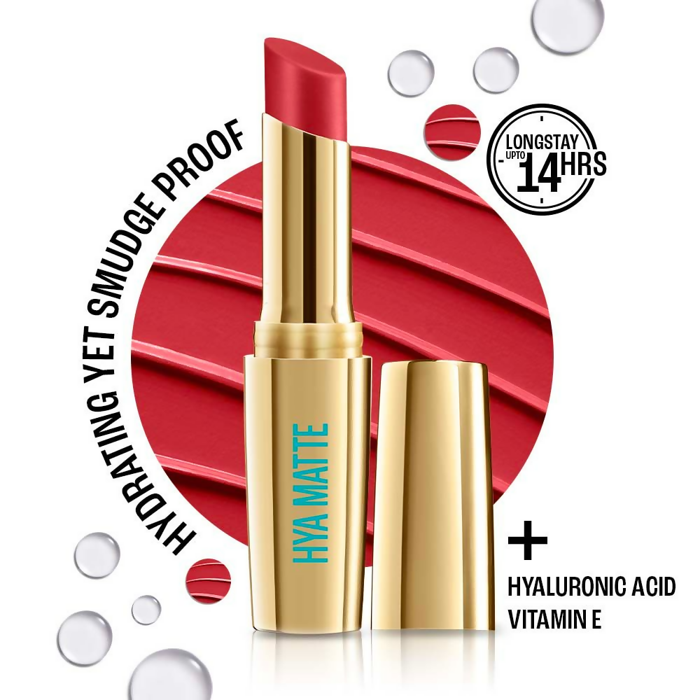 Lakme 9to5 Hya Matte Lipstick - CEO Red