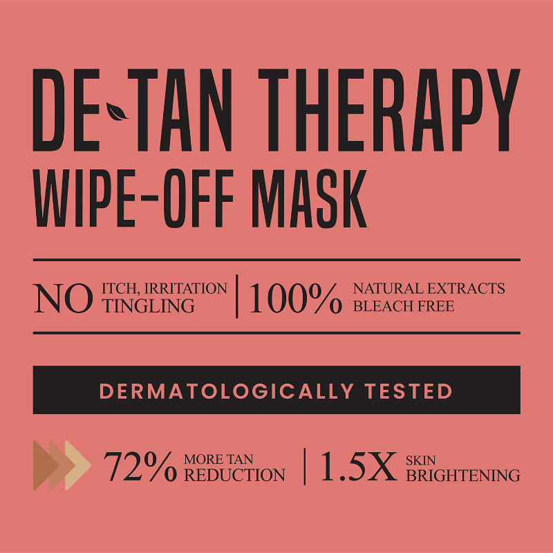 Nature's Essence Professional De-Tan Therapy Tan Removal Cream For Radiant Skin