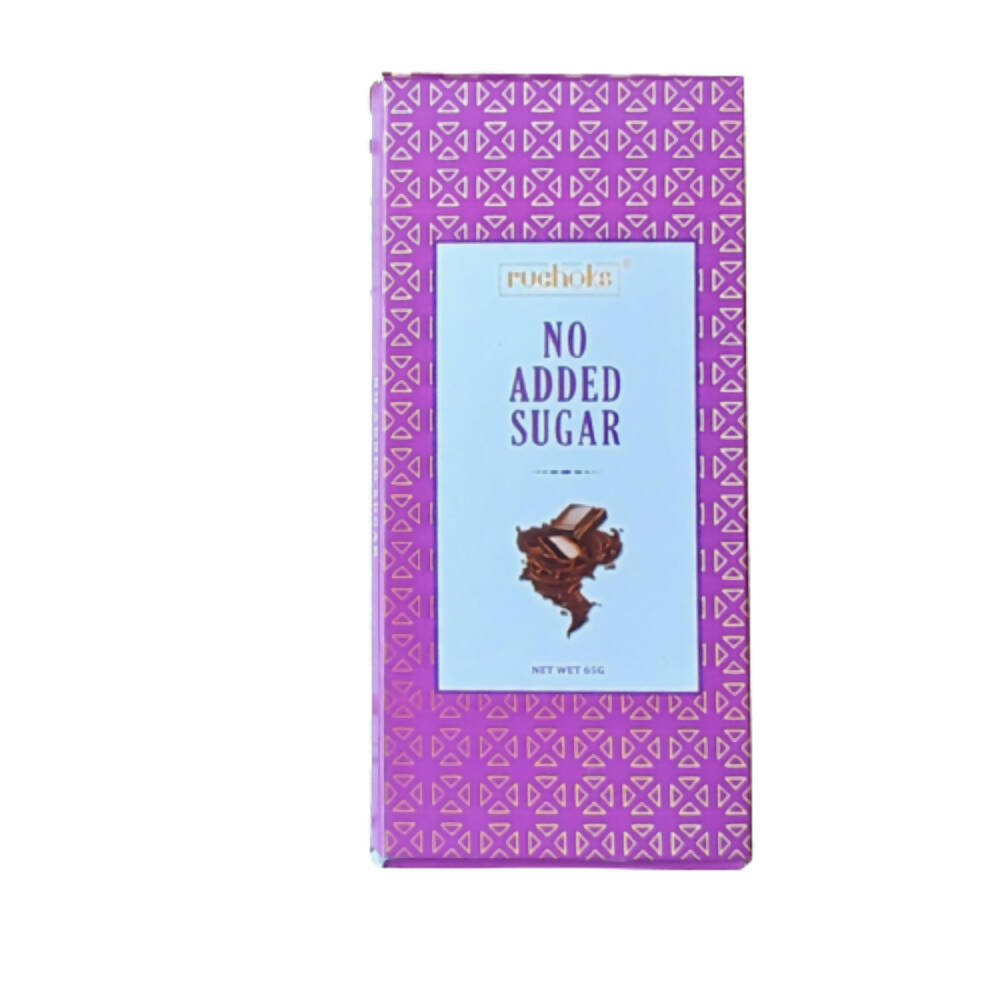Dibha Ruchoks Valentine Special No Added Sugar Chocolate Bar