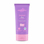 Aqualogica Illuminate+ Dewy Sunscreen SPF 50+ PA++++ with Wild Berries & Alpha Arbutin, Protection Against Uva/B & Blue Light Protection - Distacart