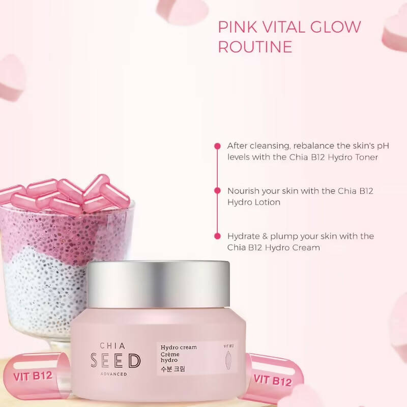 The Face Shop Chia Seed Hydro Cream - Korean Skincare