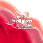 Ruby's Organics Lip Oil Gloss Minis Pack - Sunrise