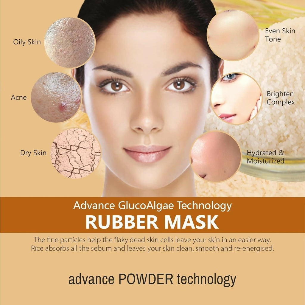 Purobio Algae Peel off Face Mask Whitening Rice Facial Mask