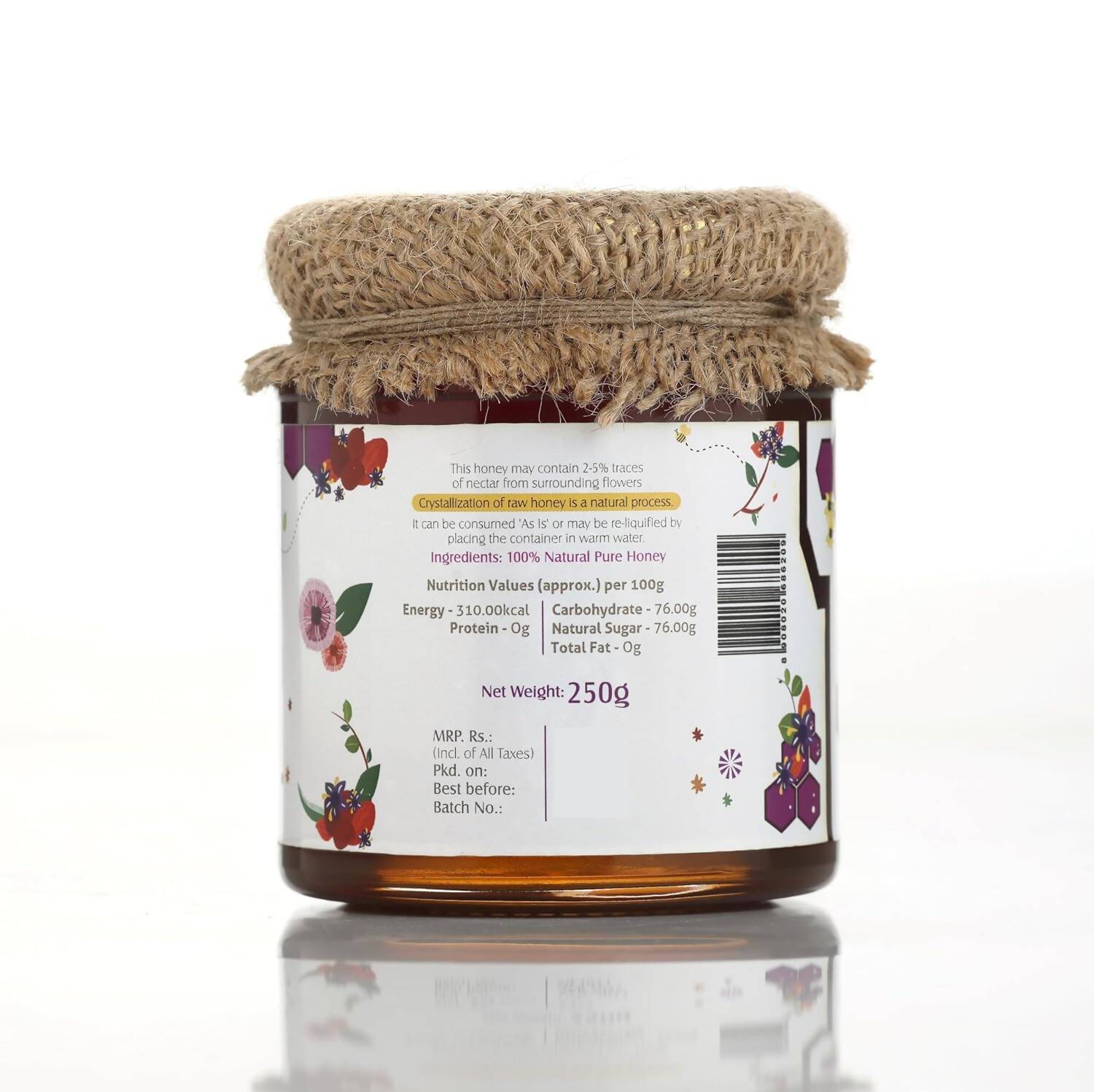 HoneyVeda Jamun Raw Honey