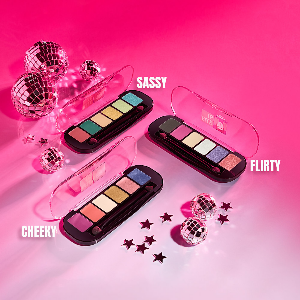 Elle 18 Eye Drama Palette - 02 Flirty