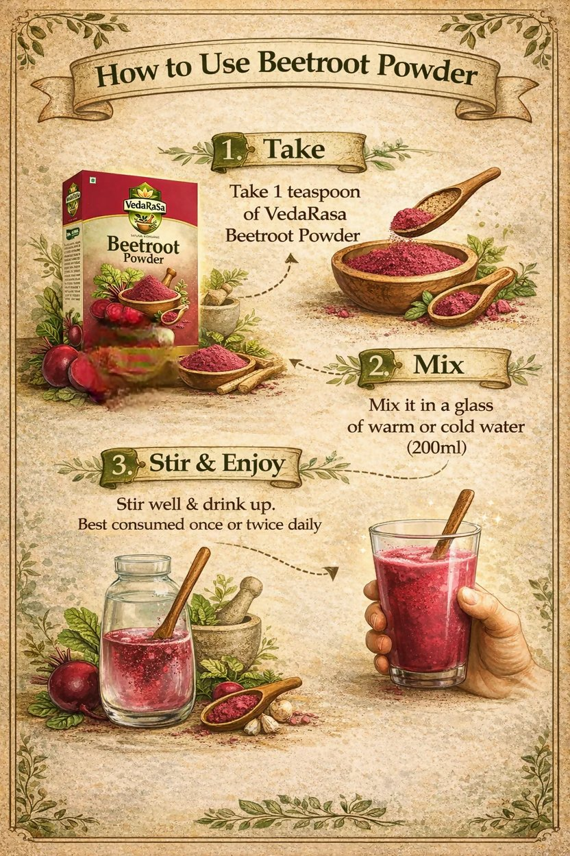 VedaRasa Beetroot Powder - Distacart