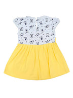 NammaBaby Baby Girl''s A-Line Mini Frock Dress - Yellow