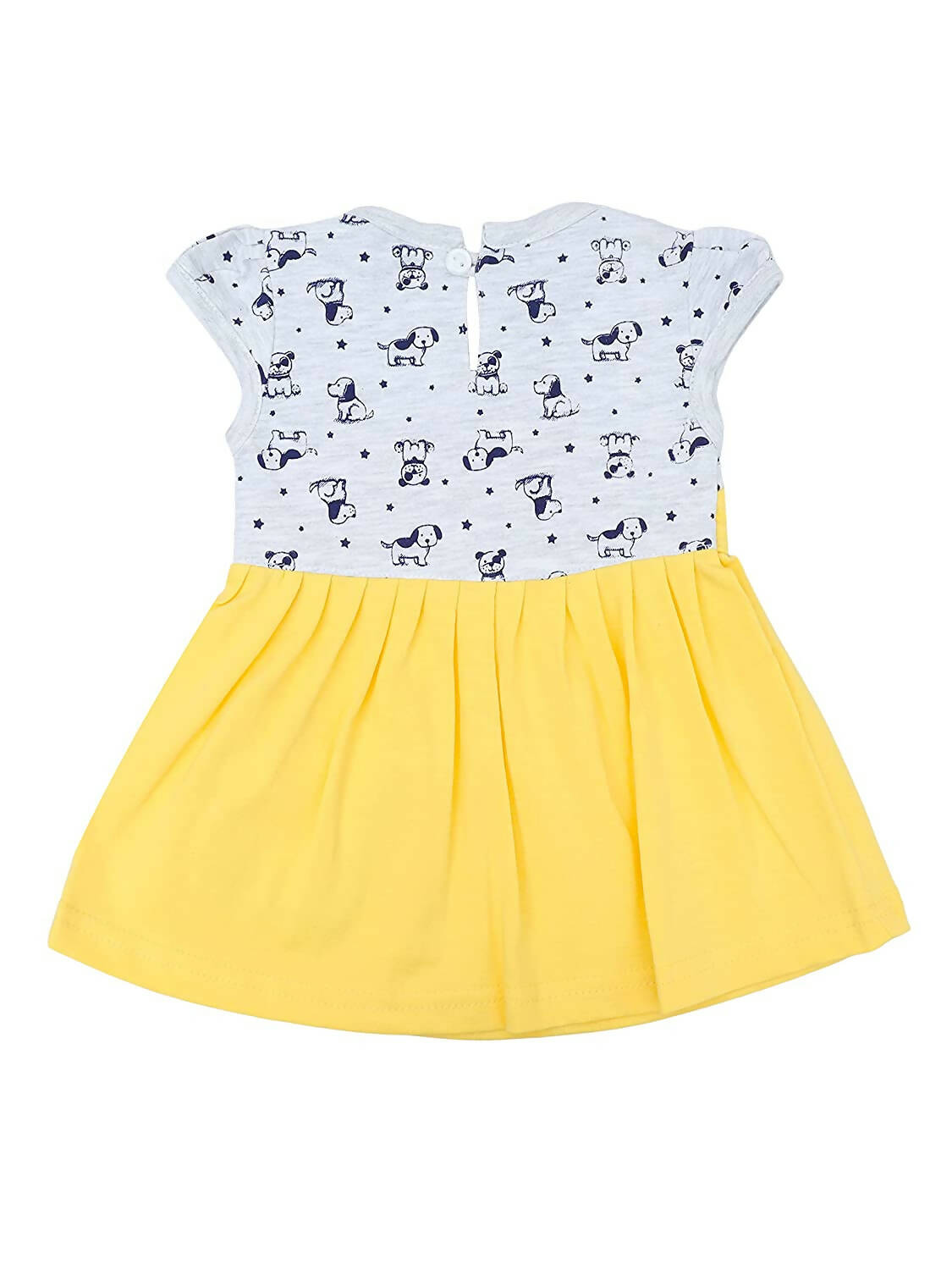 NammaBaby Baby Girl''s A-Line Mini Frock Dress - Yellow