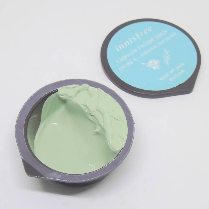 Innisfree Capsule Recipe Pack With Bija & Aloe (Soothing) Sleeping Mask/Masque Nuit