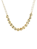 Gold-Plated White Kundan-Studded Pearl Beaded Matha Patti - Ruby Raang - Distacart