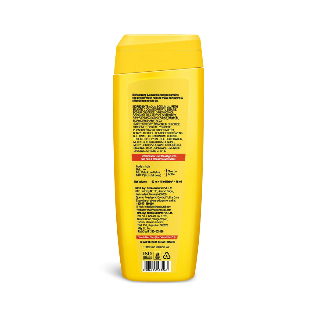 Nisha Egg Protein Shampoo For Women & Men - Distacart