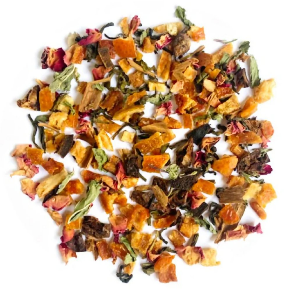 Tassyam Organics Orange Candy Green Tea - Distacart