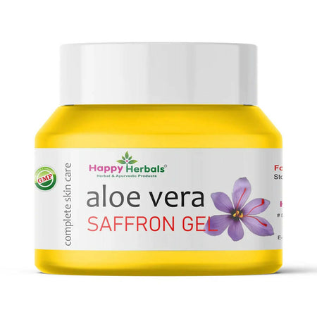 Happy Herbals Aloe Vera Saffron Gel