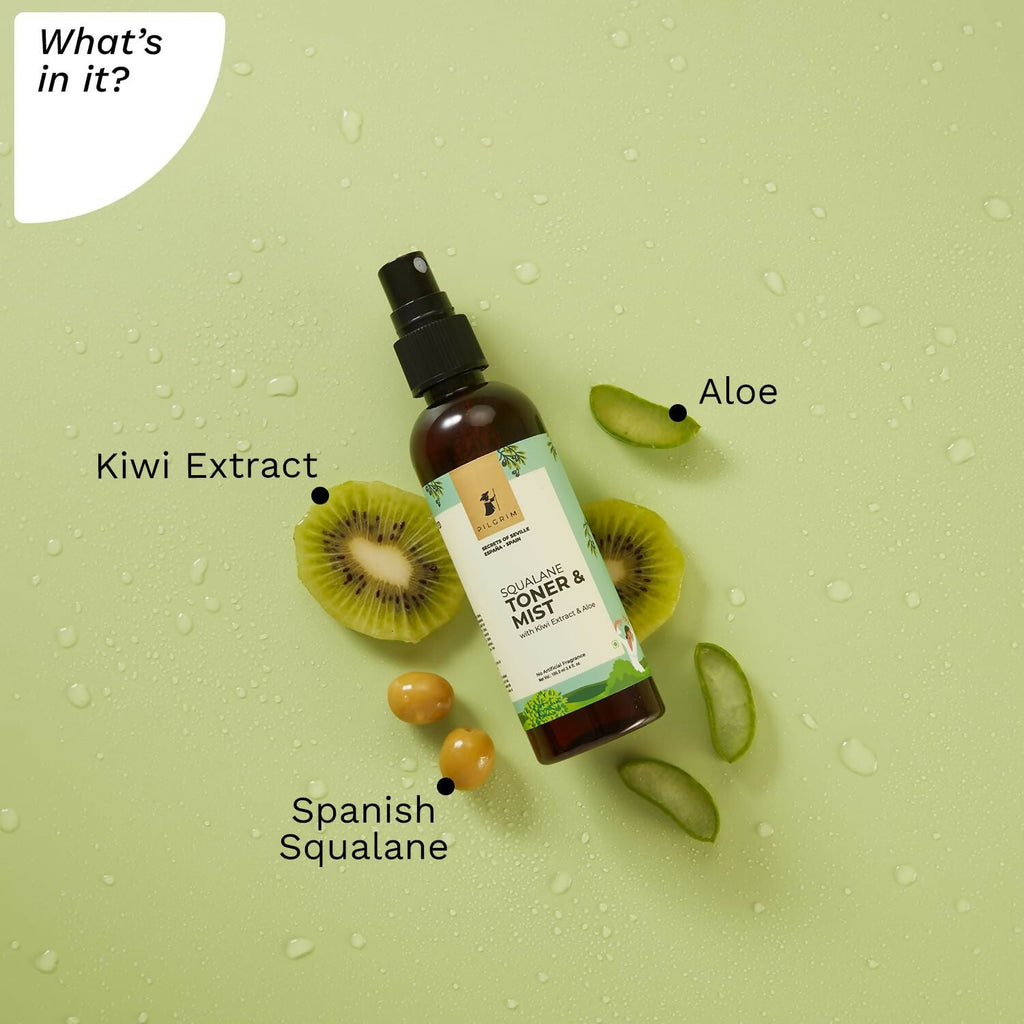 Pilgrim Spanish Face Toner For Glowing Skin, Refreshes & Hydrates Skin, Open Pores Tightening, Acne Prone Skin