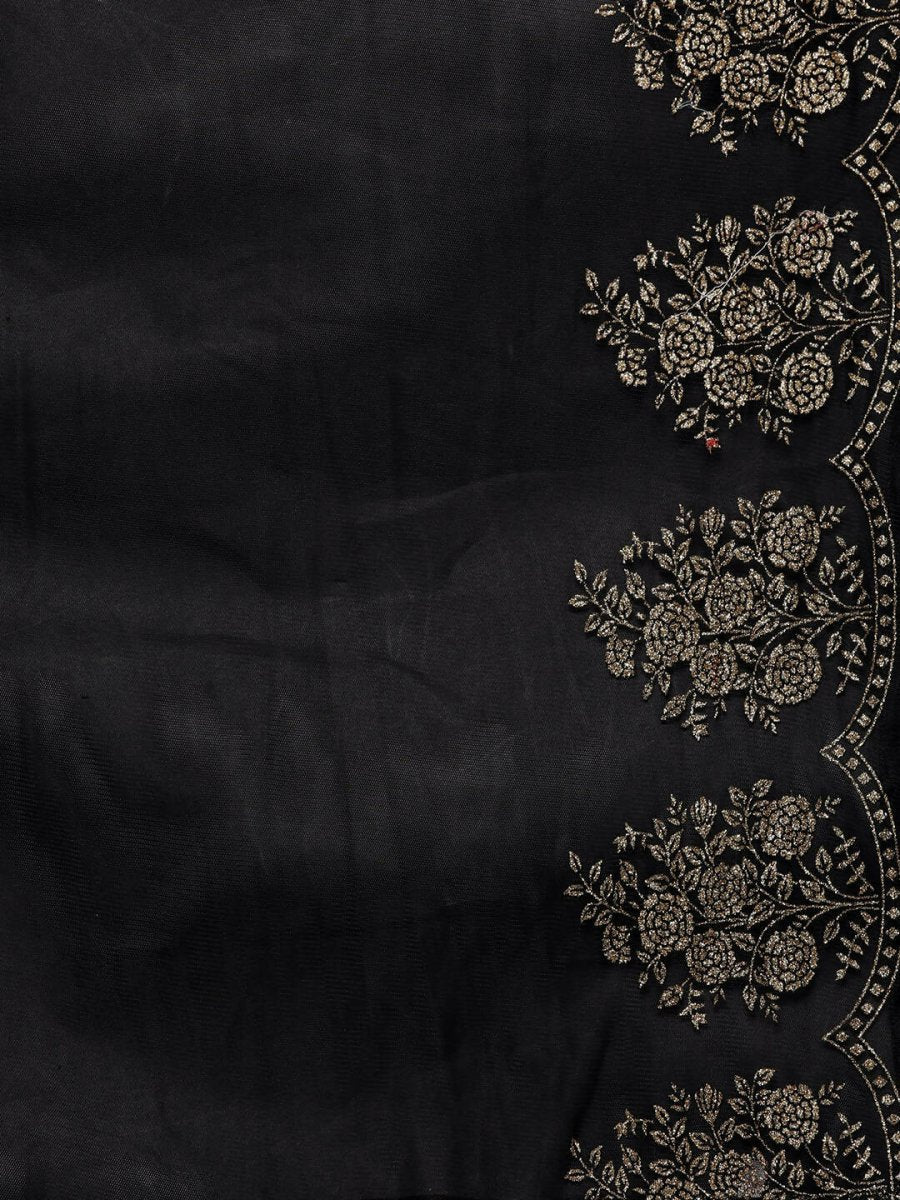 Ahalyaa Women's Traditional wear Kurta Set - Black