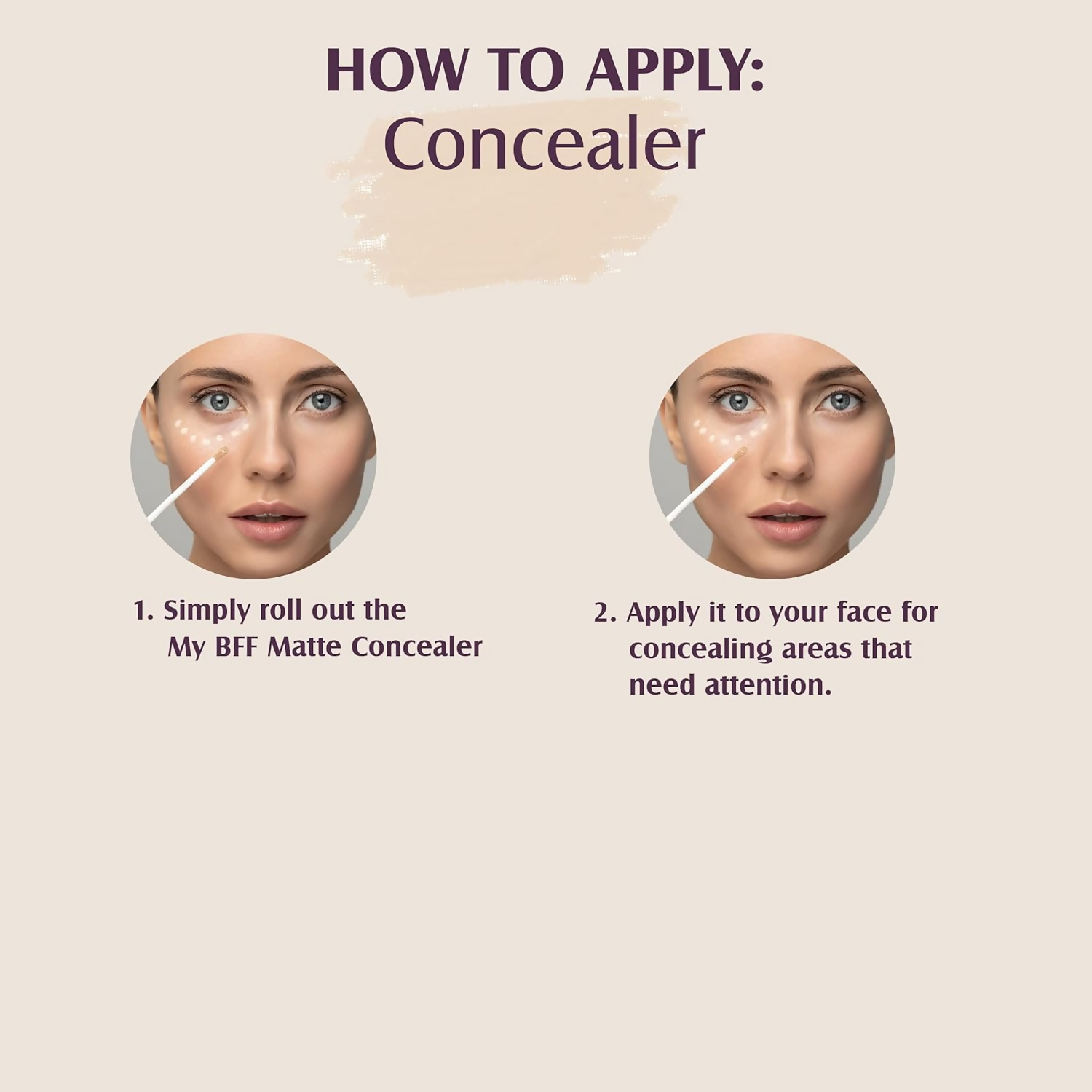 Glam21 My BFF Matte Liquid Concealer For All Skin Tone Matte Finish - Medium Olive - Distacart
