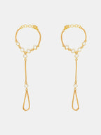 Ruby Raang Kundan Haath Phool - Distacart