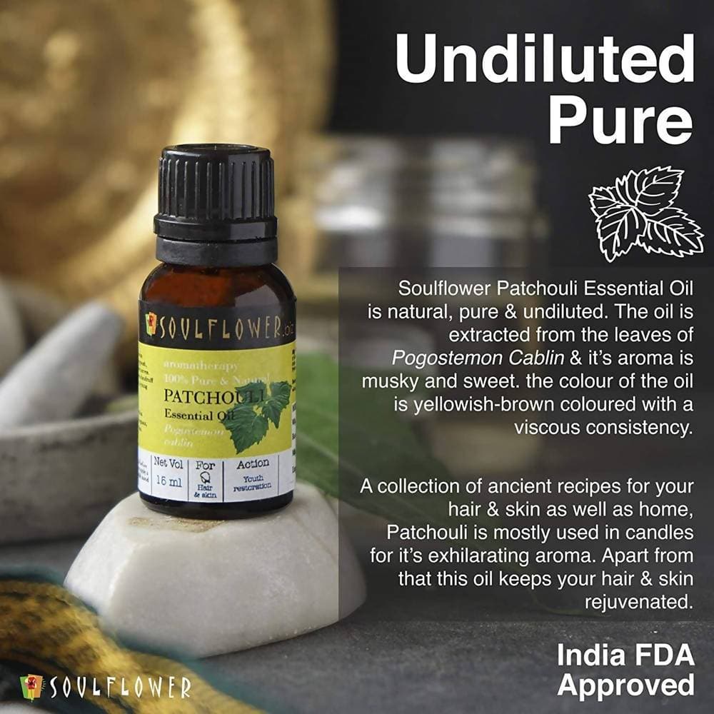 Soulflower Patchouli Essential Oil