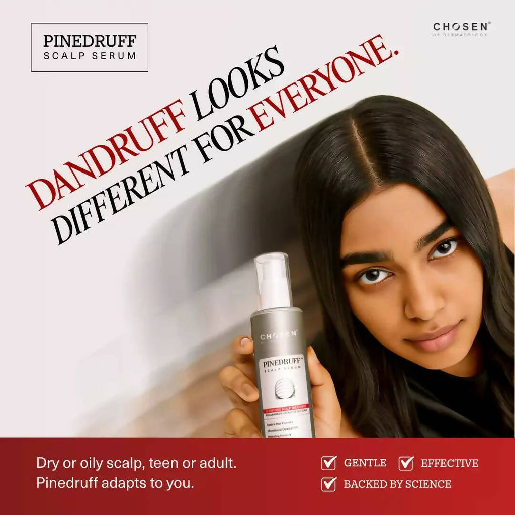 Chosen Pinedruff Scalp Serum Best Dandruff Control Treatment Solution With Pycnogenol