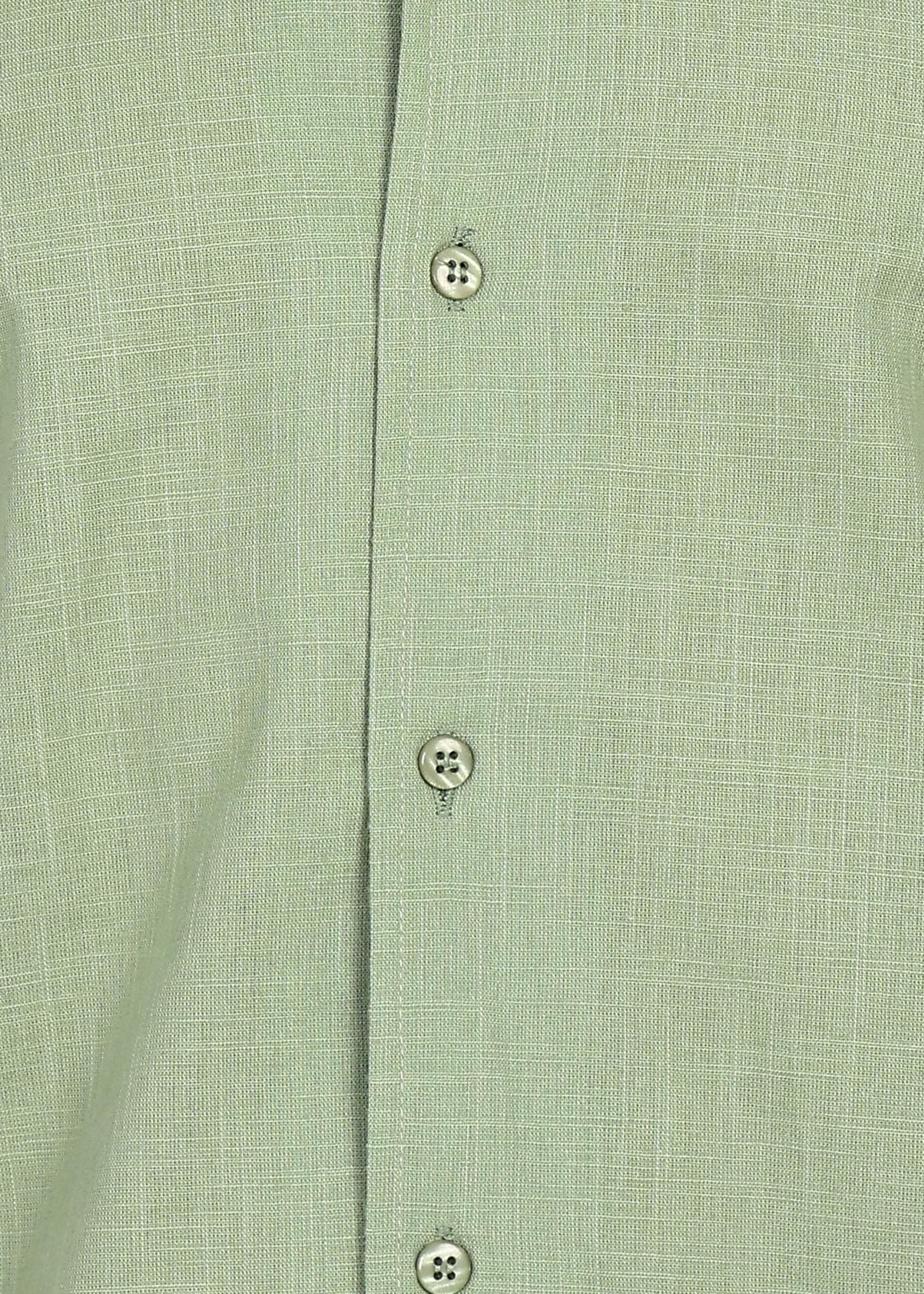 Fabmade Sage Breeze Linen Shirt
