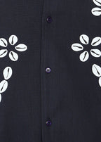 Fabmade Midnight Bloom Linen Shirt