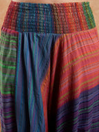 InWeave Women's Blue Multi Colour Harem Pant