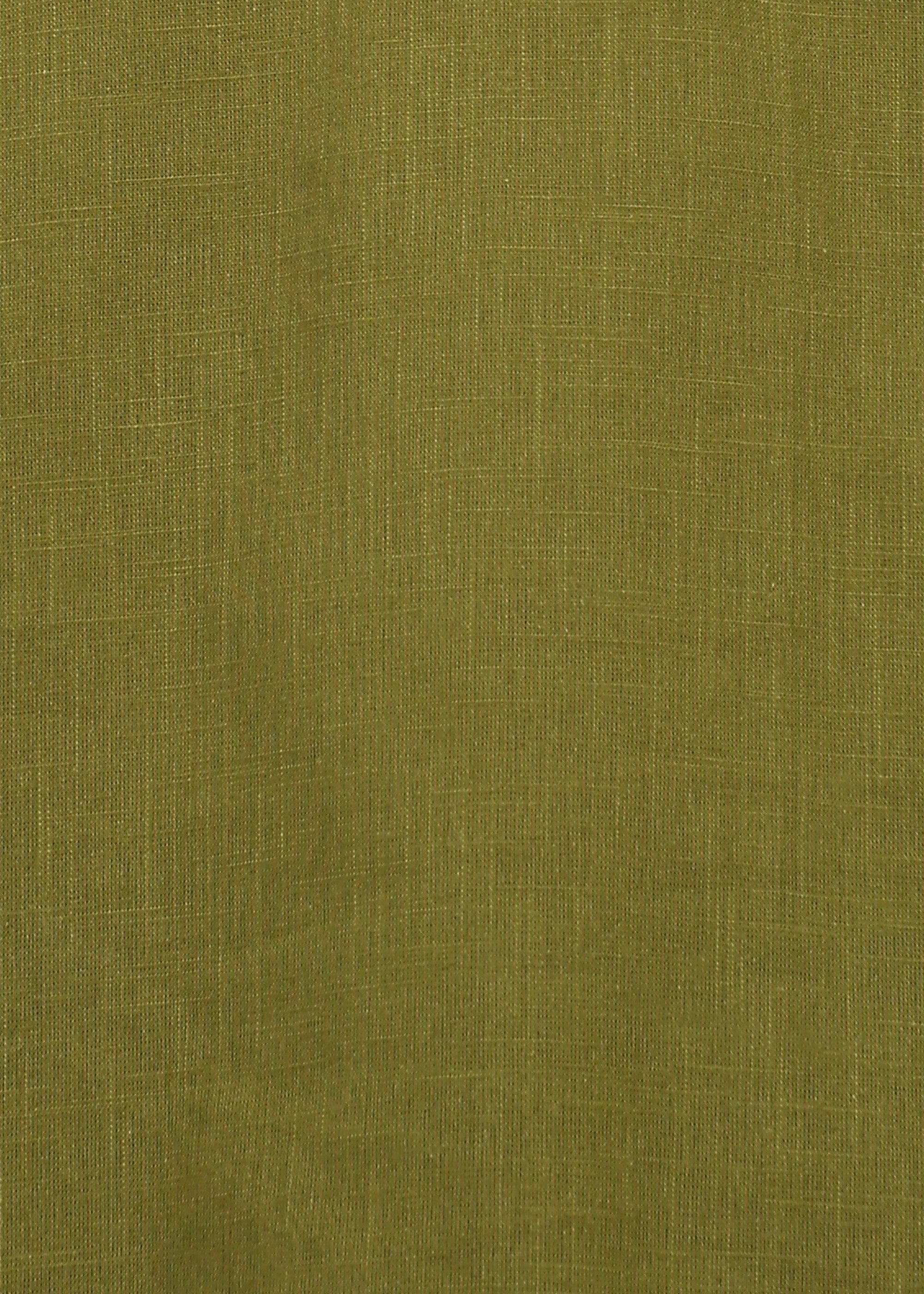 Fabmade Olive Still Linen Kurta