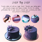 confect electric purple sugarpaste br b 1 kg b