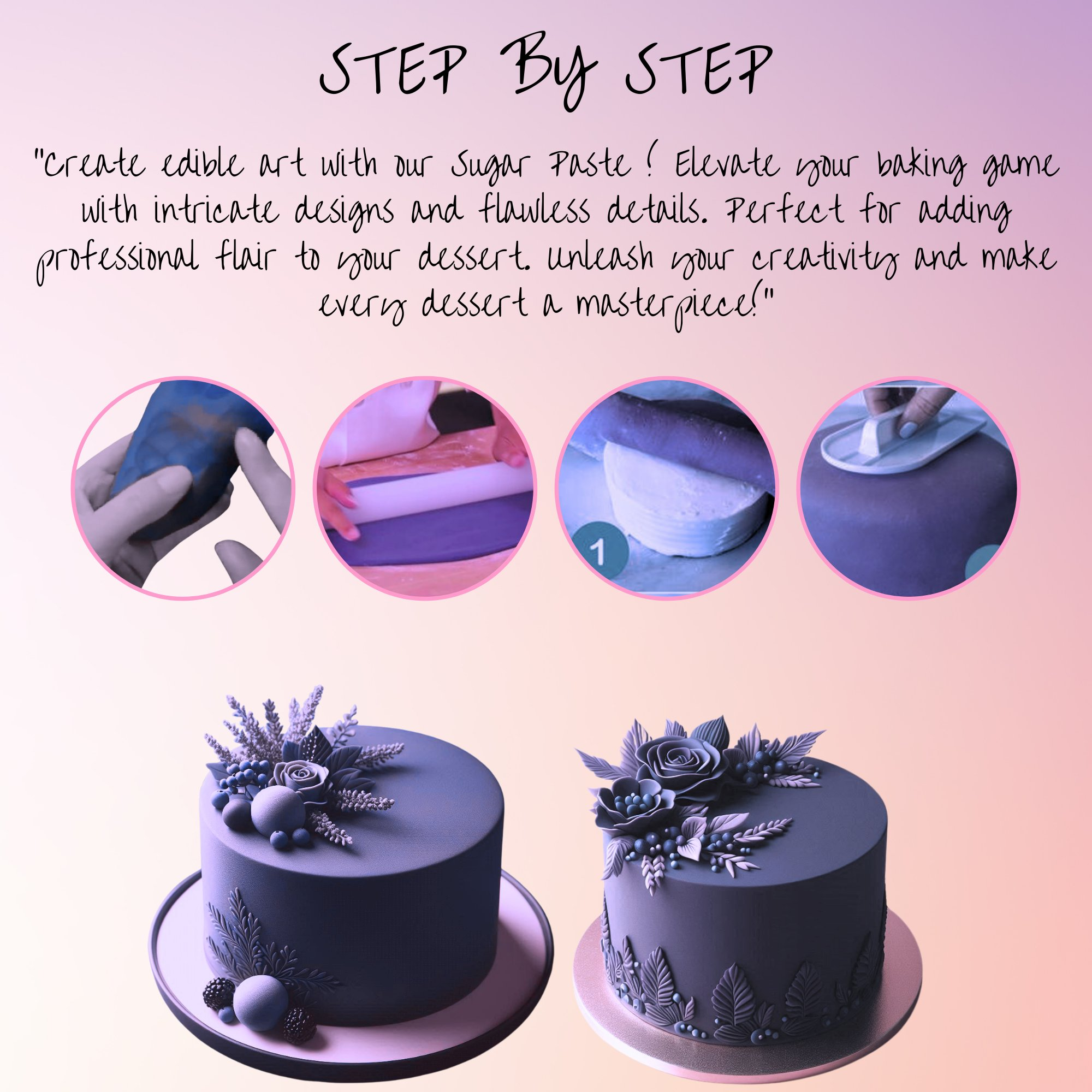 confect purple sugarpaste br b 1 kg b