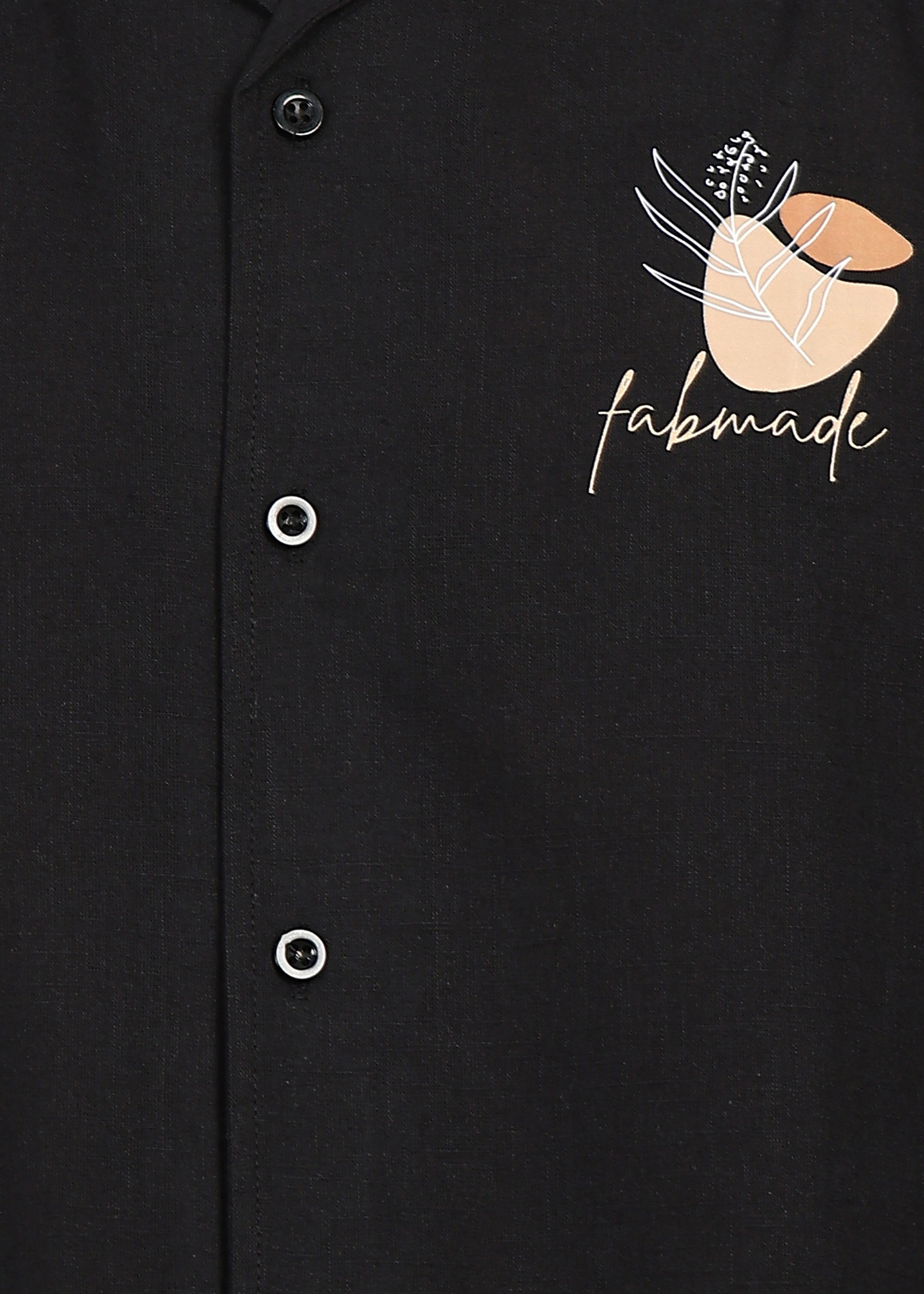 Fabmade Noir Emblem Shirt