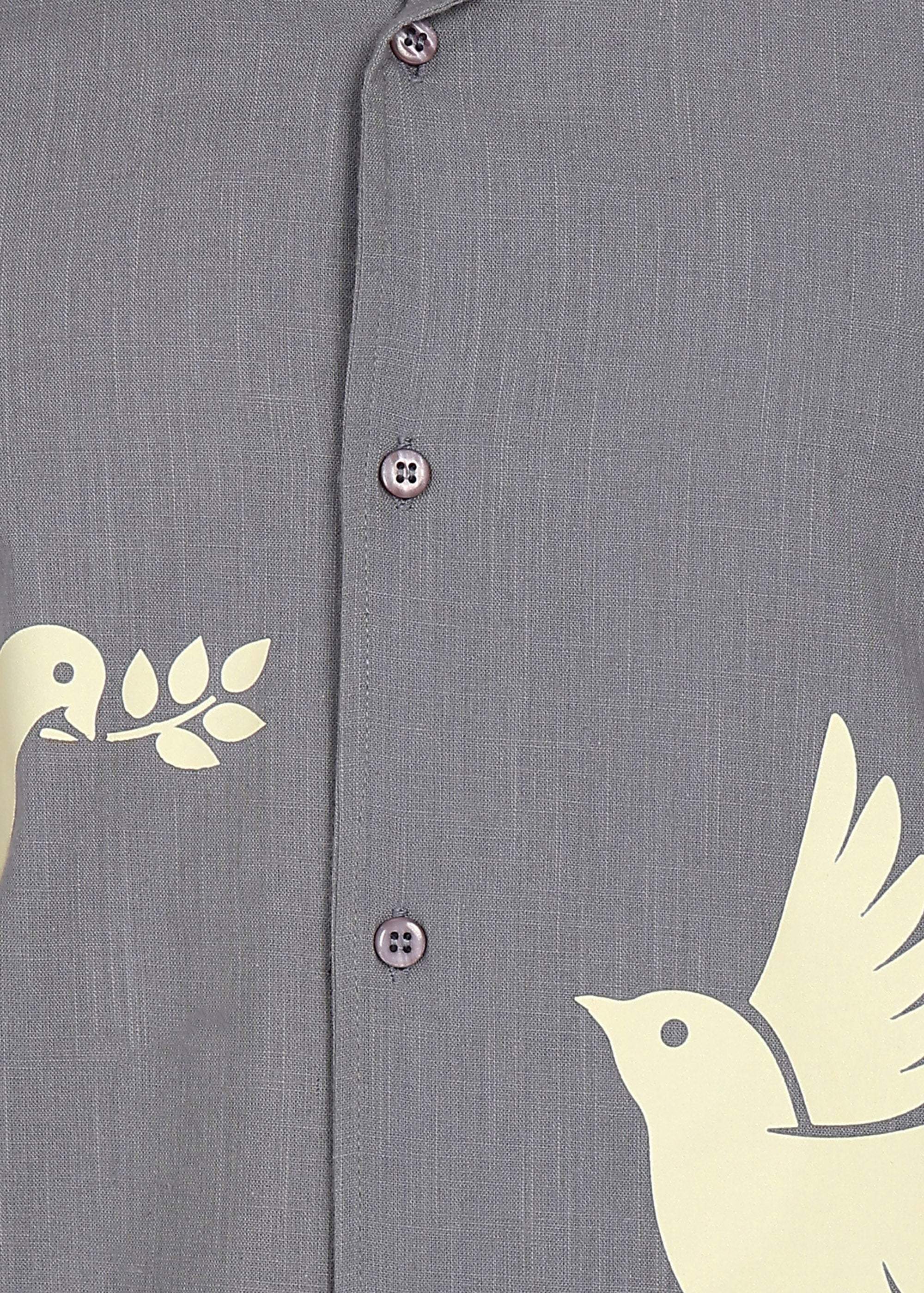 Fabmade Slate Dove Linen Co-Ord Set