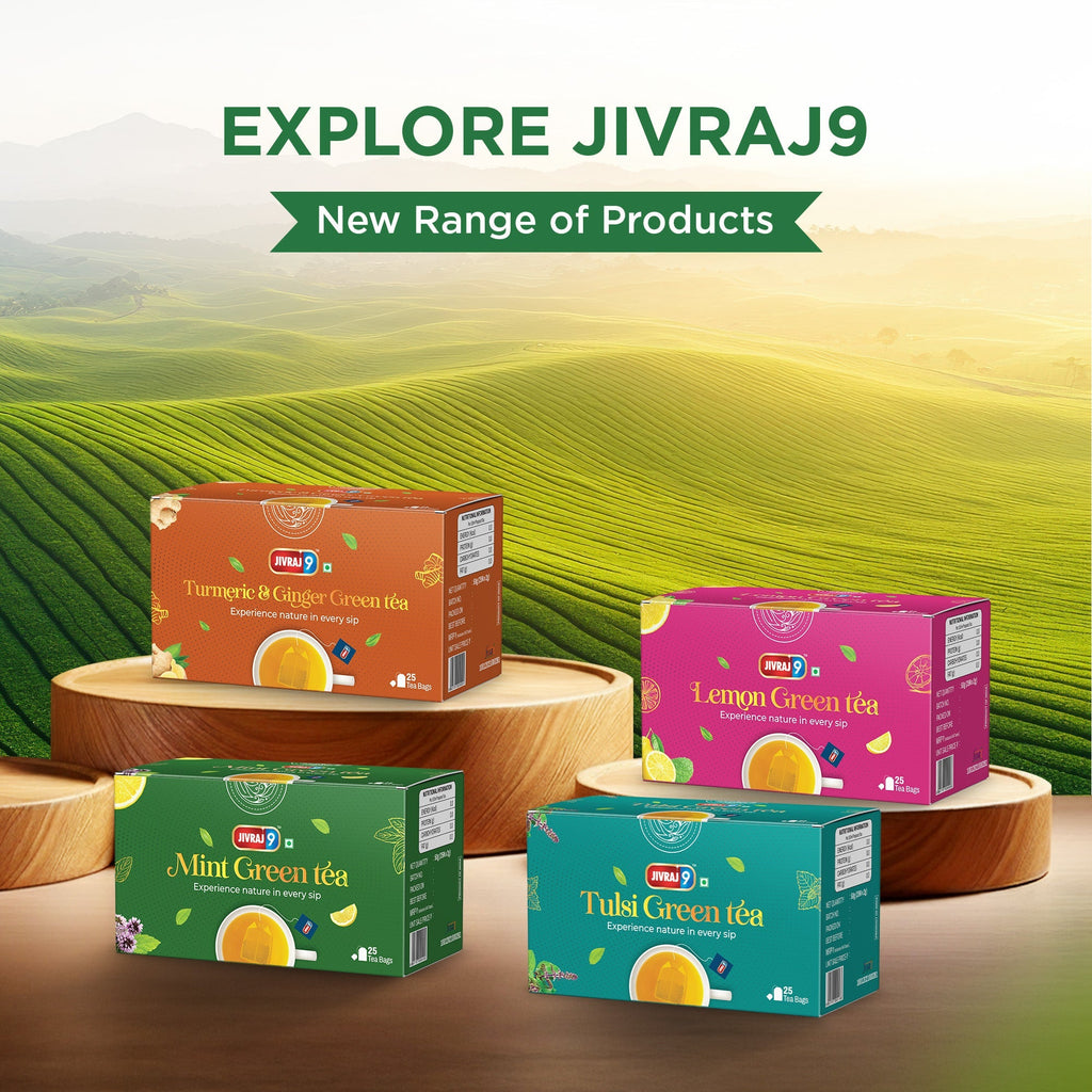 jivraj9 Tea Mint Green Tea - Distacart