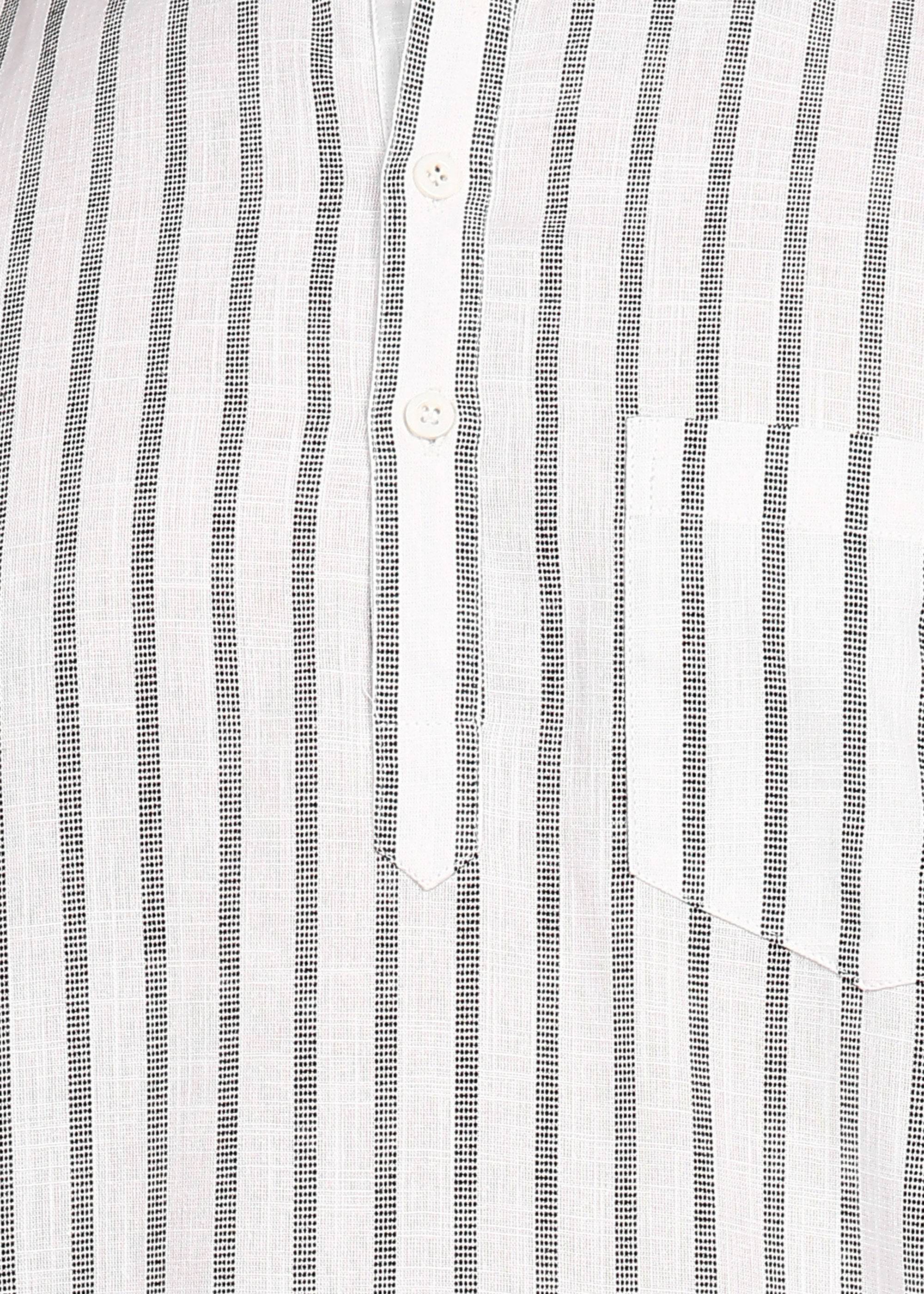 Fabmade Drift Pinstripe Linen Co-Ord Set