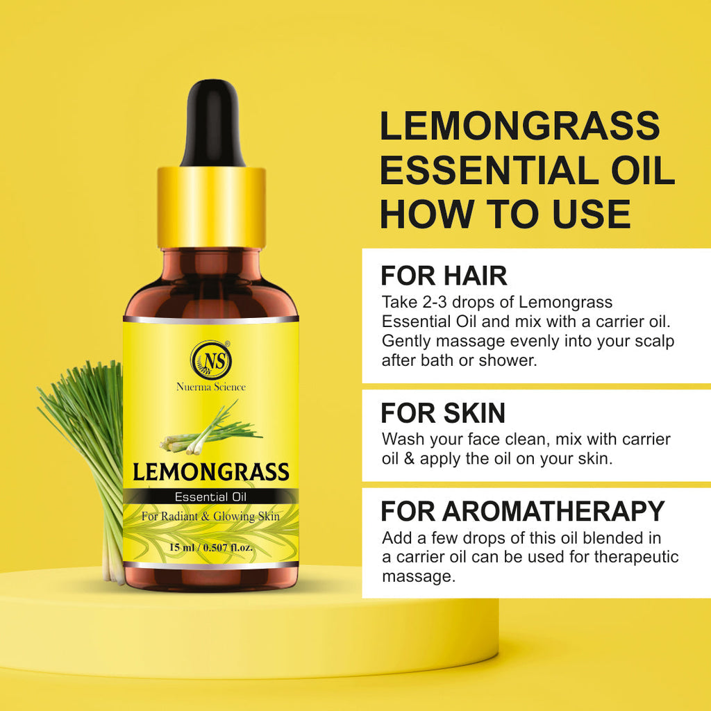Nuerma Science Lemongrass Essential Oil