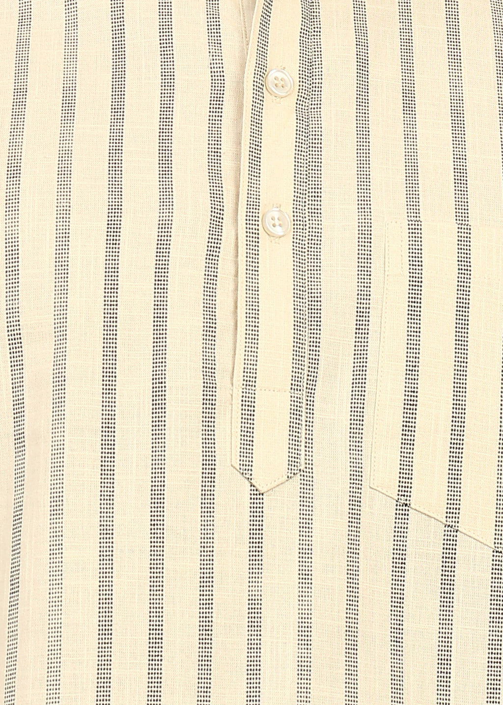 Fabmade Sandline Stripe Linen Kurta