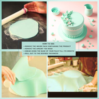 mint green sugarpaste 250 gms